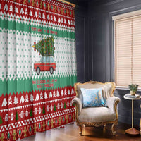 I Just Want To Camping Christmas Window Curtain Xmas Holiday Patterns - Wonder Print Shop