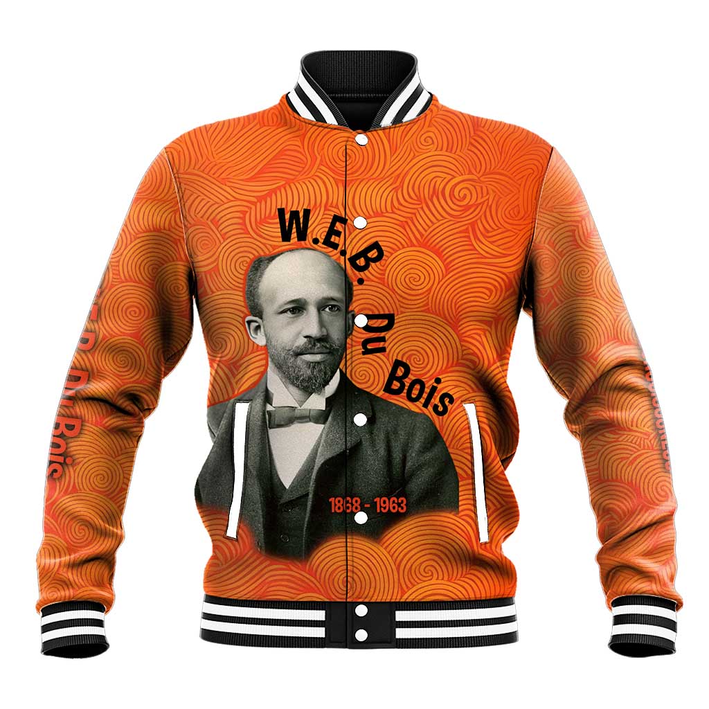 W.E.B. Du Bois Tribute Baseball Jacket W.E.B. Du Bois Tribute - Wonder Print Shop