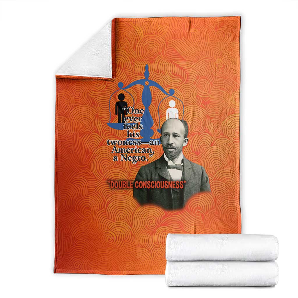 W.E.B. Du Bois Tribute Blanket W.E.B. Du Bois Tribute - Wonder Print Shop