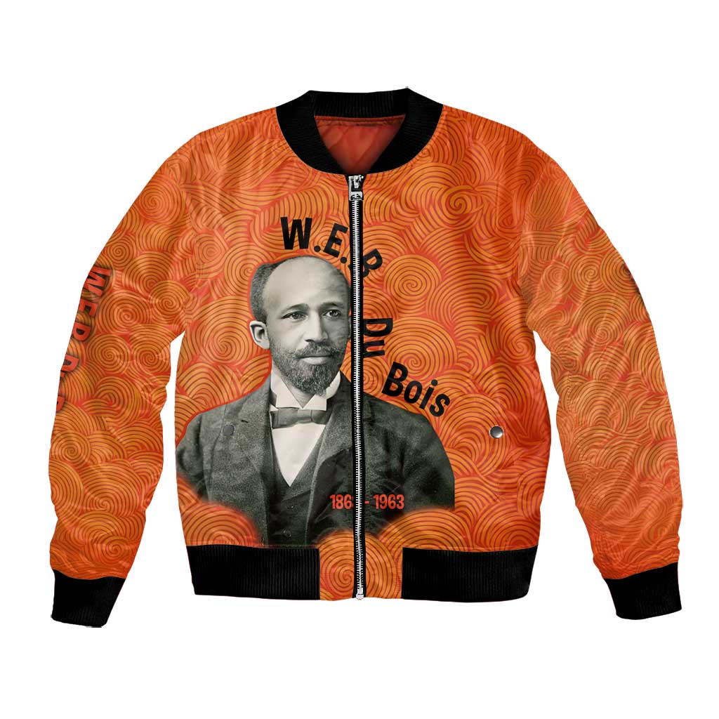 W.E.B. Du Bois Tribute Bomber Jacket W.E.B. Du Bois Tribute - Wonder Print Shop