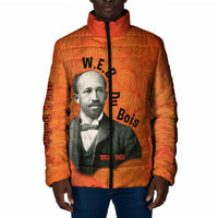 W.E.B. Du Bois Tribute Padded Jacket W.E.B. Du Bois Tribute - Wonder Print Shop