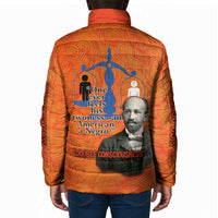 W.E.B. Du Bois Tribute Padded Jacket W.E.B. Du Bois Tribute - Wonder Print Shop