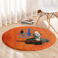 W.E.B. Du Bois Tribute Round Carpet W.E.B. Du Bois Tribute - Wonder Print Shop