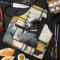 W.E.B. Du Bois Education is Liberation Apron Scholar, Activist, Visionary Tribute Design - Wonder Print Shop