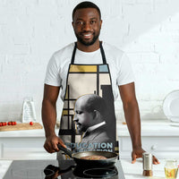W.E.B. Du Bois Education is Liberation Apron Scholar, Activist, Visionary Tribute Design - Wonder Print Shop
