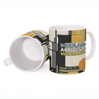 W.E.B. Du Bois Education is Liberation Ceramic Mug Scholar, Activist, Visionary Tribute Design - Wonder Print Shop