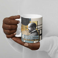 W.E.B. Du Bois Education is Liberation Ceramic Mug Scholar, Activist, Visionary Tribute Design - Wonder Print Shop