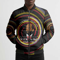 W.E.B. Du Bois Civil Rights Architect Bomber Puffer Jacket Niagara Movement - NAACP Tribute Design - Wonder Print Shop