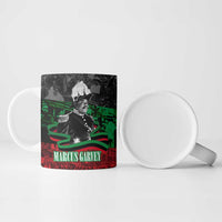 Marcus Garvey Ceramic Mug Collage Design Progress Is the Attraction Quote Pan African Movement Tribute - Wonder Print Shop