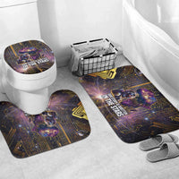 Afrofuturism Legacy Beyond Bathroom Set African Astronaut Galaxy Mask