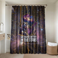 Afrofuturism Legacy Beyond Bathroom Set African Astronaut Galaxy Mask
