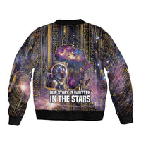 Afrofuturism Legacy Beyond Bomber Jacket African Astronaut Galaxy Mask