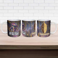 Afrofuturism Legacy Beyond Ceramic Mug African Astronaut Galaxy Mask