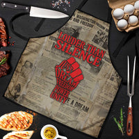 Louder Than Silence African Apron Civil Rights News Megaphone