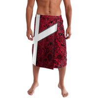 Denmark Lavalava with The Little Mermaid Statue, Danish Folk Patterns, National Heritage Pride