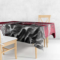 Denmark Viking Longship Tablecloth Norse Rune & Celtic Cross Danish Flag