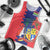 Mauritius Men Tank Top National Emblem Integrated with Country's Shape – Symbolic Design