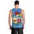 Aruba Men Tank Top National Emblem Featuring the Lion Symbol - Majestic Design