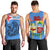 Aruba Men Tank Top National Emblem Featuring the Lion Symbol - Majestic Design