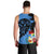 Aruba's Mascot Men Tank Top Blended with National Flag Details – Symbolic Design