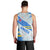 Aruba Men Tank Top with Marine Patterns – Ocean-Inspired Design