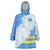 Aruba Wearable Blanket Hoodie with Marine Patterns – Ocean-Inspired Design