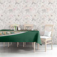 Algeria Tablecloth with Arabic Calligraphy and Traditional Pattern Design