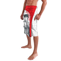 Juraj Janosik Slovakia Lavalava with Folk Pattern Red White Legend Spirit