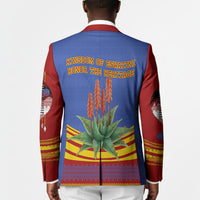 Eswatini Independence Day Blazer Sable Antelope - Aloe Succulent - Flag Shield