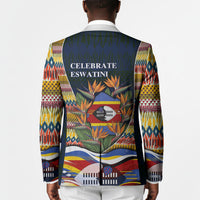 Eswatini Independence Day Blazer Freedom Pride - Lion Elephant - Strelitzia Flowers
