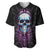 Technology Skull Baseball Jersey I'm blunt because God rolled me that way - Wonder Print Shop