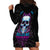 Technology Skull Hoodie Dress I'm blunt because God rolled me that way - Wonder Print Shop