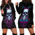 Technology Skull Hoodie Dress I'm blunt because God rolled me that way - Wonder Print Shop