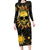 Sun Skull Long Sleeve Bodycon Dress I May Not Be Perfect But At Least I'm Not You - Wonder Print Shop