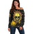 Sun Skull Off Shoulder Sweater I May Not Be Perfect But At Least I'm Not You - Wonder Print Shop