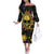 Sun Skull Off The Shoulder Long Sleeve Dress I May Not Be Perfect But At Least I'm Not You - Wonder Print Shop