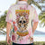 Flower Skull Hawaiian Shirt She Is Sunshine Mixed With A Little Hurricane - Wonder Print Shop