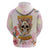 Flower Skull Hoodie She Is Sunshine Mixed With A Little Hurricane - Wonder Print Shop