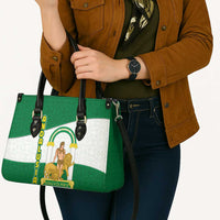 Andalusia Flag Leather Bag Autonomous Community of Spain - Wonder Print Shop