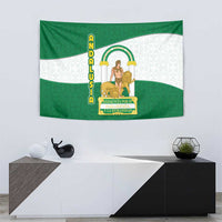 Andalusia Flag Tapestry Autonomous Community of Spain - Wonder Print Shop