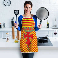 Aragon Flag Apron Autonomous Community of Spain - Wonder Print Shop