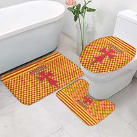 Aragon Flag Bathroom Set Autonomous Community of Spain - Wonder Print Shop