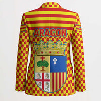 Aragon Flag Blazer Autonomous Community of Spain - Wonder Print Shop