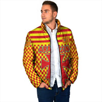 Aragon Flag Padded Jacket Autonomous Community of Spain - Wonder Print Shop