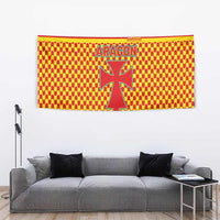 Aragon Flag Tapestry Autonomous Community of Spain - Wonder Print Shop