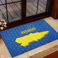 Asturias Flag Rubber Doormat Autonomous Community of Spain - Wonder Print Shop