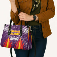 Balearic Islands Flag Leather Bag Autonomous Community of Spain - Wonder Print Shop