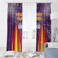 Balearic Islands Flag Window Curtain Autonomous Community of Spain - Wonder Print Shop