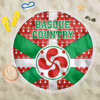 Basque Country Flag Beach Blanket Autonomous Community of Spain - Wonder Print Shop