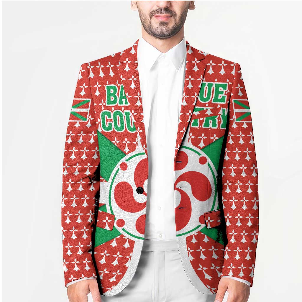Basque Country Flag Blazer Autonomous Community of Spain - Wonder Print Shop